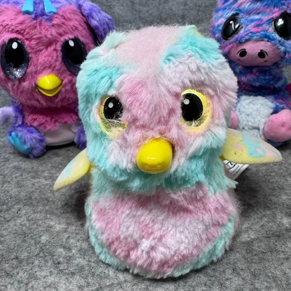 Hatchimals Interactive Pet Hatchibabies Lot Plush Spin Master Dragon‎ Ponette